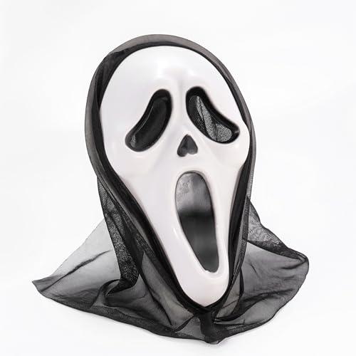 Maschera Ghostface FASCHINFEVER - Travestimento Horror per Halloween e Carnevale