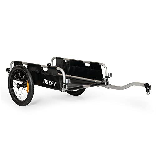 Burley Flatbed Rimorchio Bicicletta Nero