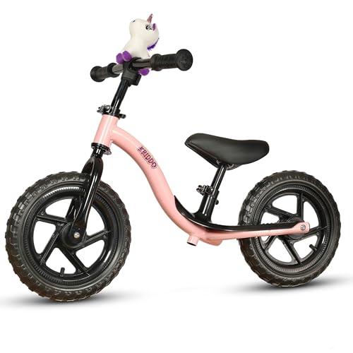 KRIDDO Bicicletta Senza Pedali per Bambini di 2 Anni, Età 24 Mesi a 5 Anni, Bicicletta Interattiva per Apprendimento Precoce con Stabilità, Regalo per Bambini e Bambine di 2-5 Anni