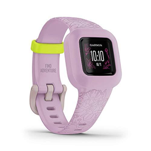Garmin Vivofit Jr. 3 Floral Pink - Activity Tracker per Bambini
