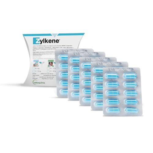 Vetoquinol Zylkene 225mg Mangime Complementare per Cani e Gatti in Caso di Ansia 5 x 10 Kps
