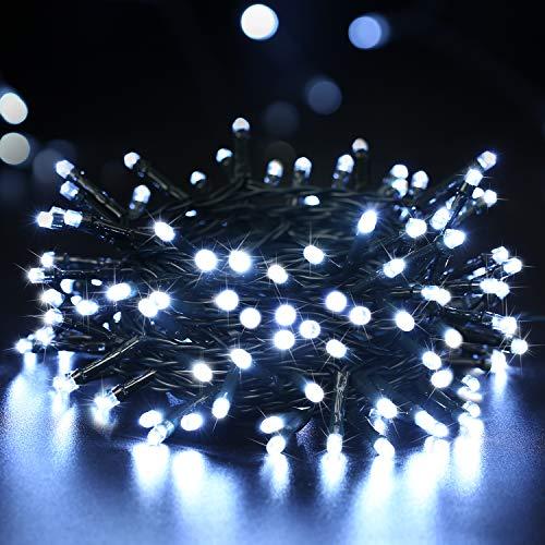 BrizLabs Luci Natalizie Esterno 10M 100 LED