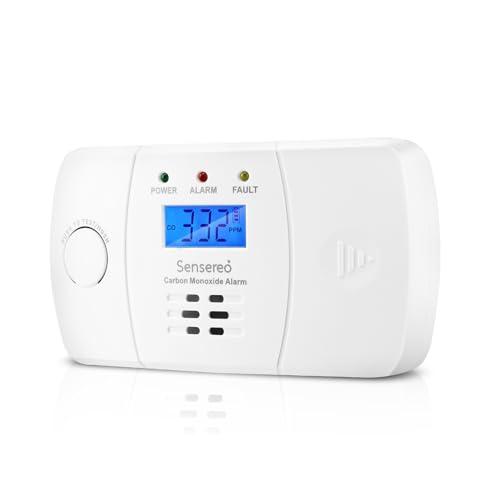 Sensereo Rilevatore di Monossido di Carbonio con Sensore Figaro