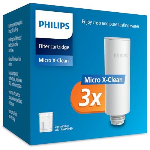 Philips Filtro Micro X-Clean instantaneo, AWP225/24, Cartuccia filtrante, 3 pezzi