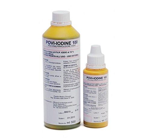 Iodopovidone 10% - Disinfettante Antisettico - Flacone 125 ml
