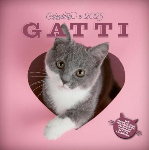 Calendario Gatti 2025 da parete (30 x 30 cm)
