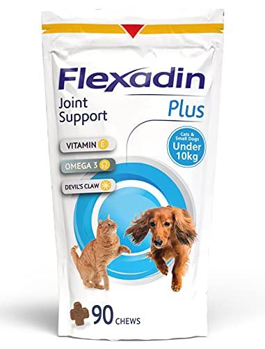 Flexadin Plus Mangime Complementare Dietetico per Cani di Piccola Taglia e Gatti - 90 Tavolette - 450 gr