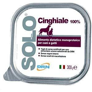 DRN Solo Monoproteico Cinghiale 100% per Cane e Gatto 300 gr