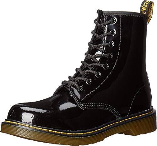 Dr. Martens Youth Lace Boot - Anfibi Neri per Giovani Ribelli