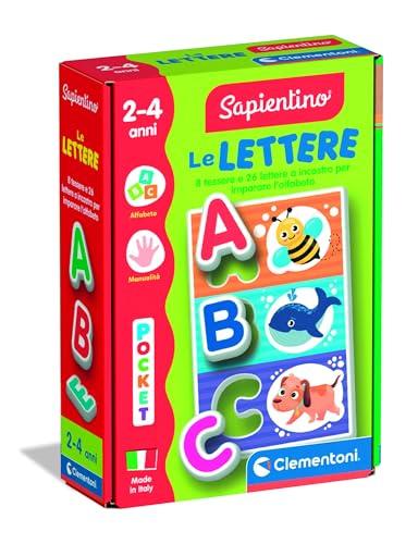 Clementoni Sapientino - Le Lettere, Gioco Educativo per Bambini 2-4 Anni