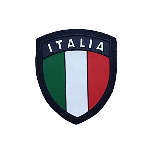 ALGI Scudetto Italia Blu Navy in Gomma