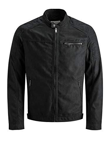 Giacca Scamosciata Sintetica Nera JACK & JONES