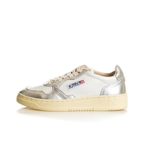 Autry Medalist Low: Iconiche Sneakers da Donna in Pelle Bianca