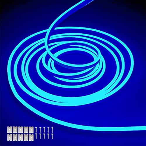 Striscia LED Neon Blu Balabaxer 5m - Illuminazione Decorativa Flessibile