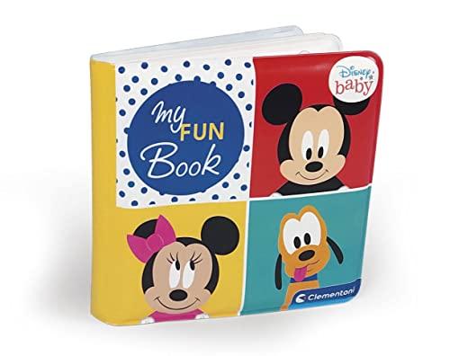 Clementoni - Disney Baby My Fun Book - Libro Neonati Impermeabile