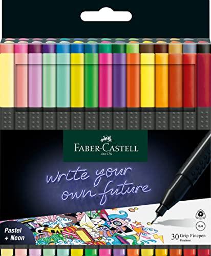 Faber-Castell Grip Finepen 30 colori