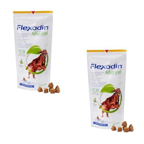 Vetoquinol Flexadin Advanced - Doppia Confezione per Cani (2 x 60 Chews)