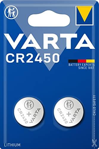 VARTA CR2450 Batteria al Litio - 3V, 620mAh (Confezione da 2)