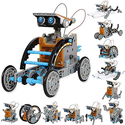 VEPOWER Robot Solare 12 in 1 - Kit di Costruzione STEM