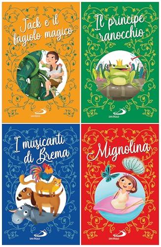 Jack e il fagiolo magico, Il principe ranocchio, I musicanti di Brema, Mignolina - Edizione a colori