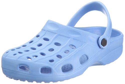 Playshoes Zoccoli in EVA, Sandali da Bagno Unisex - Bambini e Ragazzi, Blu, 34/35 EU