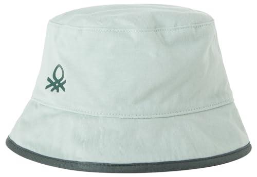 United Colors of Benetton Cappello Bucket Reversibile in Cotone
