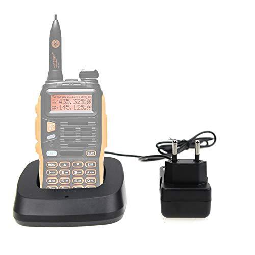 Stazione di ricarica Vineyuan Walike Talkie per Baofeng GT-3 GT-3TP GT3 GT3TP e GT-3 Mark-II III Base di ricarica per batteria radio bidirezionale (originale)