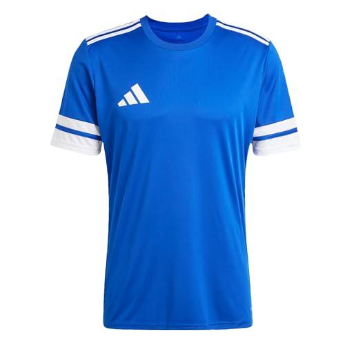 Maglia Adidas Uomo SQUADRA 25 Maniche Corte, Blu Royal/Bianco