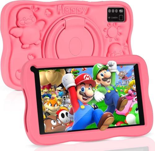 SUMTAB Tablet Bambini 7 Pollici Android 13 Rosa