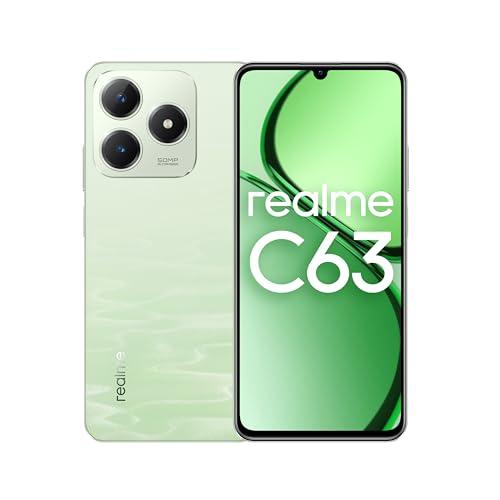 realme C63 4G Verde Giada - 8GB RAM, 256GB ROM, Pelle Vegana