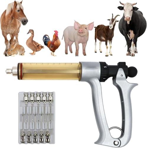 Siringa Continua Semi-Automatica per Uso Veterinario, 50 ml