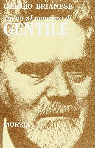Invito al pensiero di Gentile