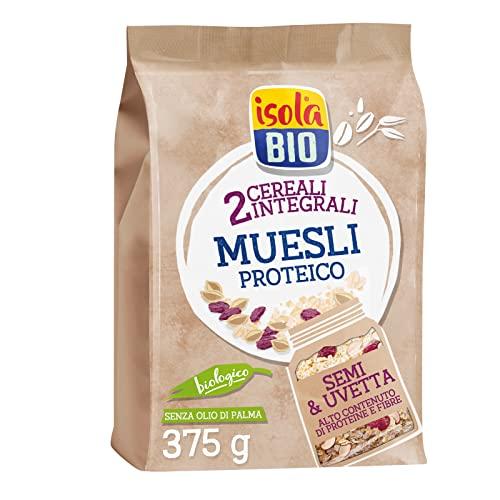 Isola Bio Muesli Proteico Biologico con Semi e Uvetta