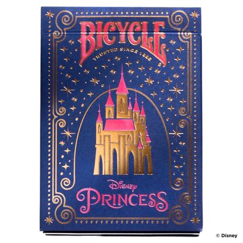 Bicycle - Set di 54 carte da gioco - Collezione Ultimates - Disney Princess - Magia/Carta Magia - Rosa e Blu