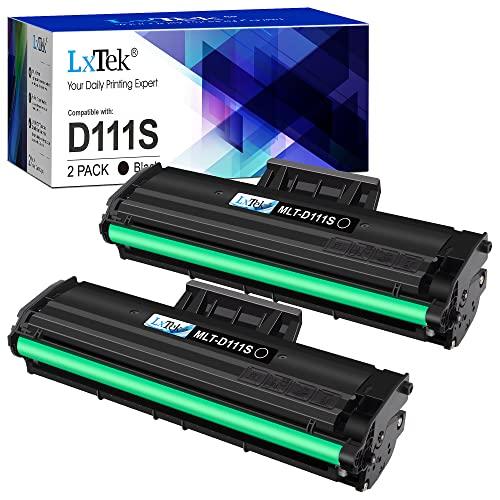 LxTek MLT-D111S Toner Compatibile Samsung, Nero, 2 Pezzi