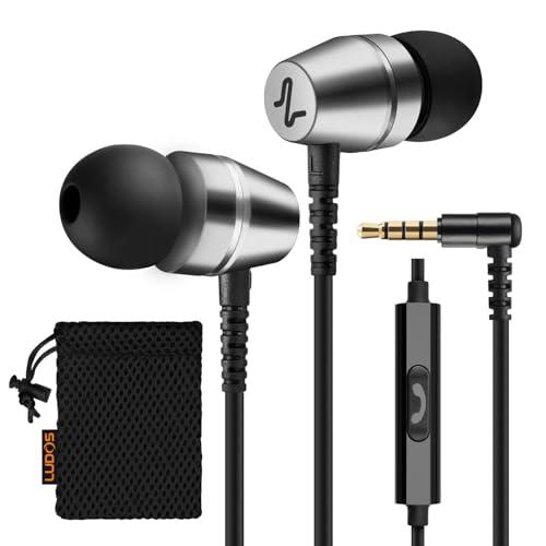 LUDOS OMNITONE Auricolari In-Ear con Filo e Microfono