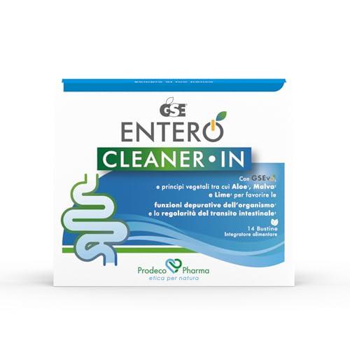 Prodeco Pharma GSE ENTERO CLEANER-IN - 14 Buste - Integratore per la Regolarità Intestinale