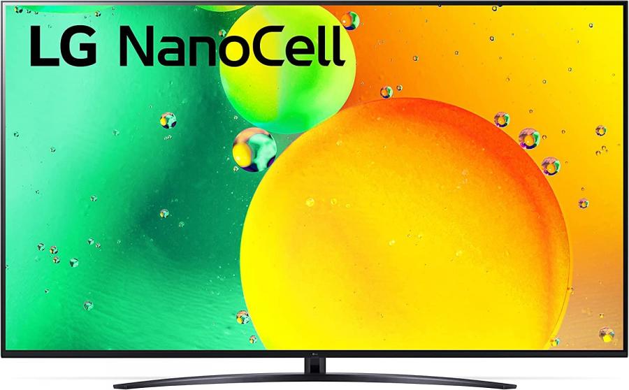 LG - Smart TV NanoCell UHD 4K 75 75NANO766QA-Ashed Blue