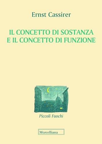 Il concetto di sostanza e il concetto di funzione