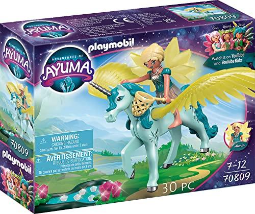 PLAYMOBIL Adventures of Ayuma 70809 Fata dei Cristalli con Unicorno