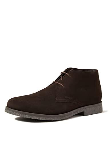 Geox Uomo Claudio A, Scarpe Uomo, Marrone Dk Coffee, 42 EU
