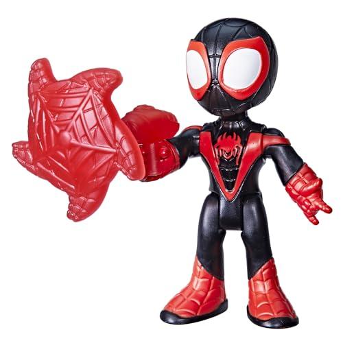 Hasbro Marvel Spidey e i Suoi Fantastici Amici Miles Spin Morales Action Figure con Accessorio