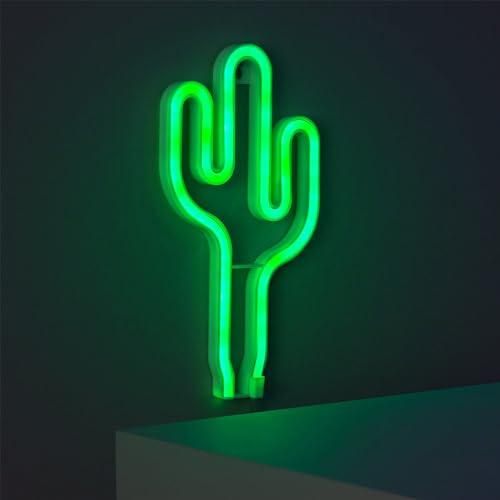 Insegna al Neon LED a Forma di Cactus