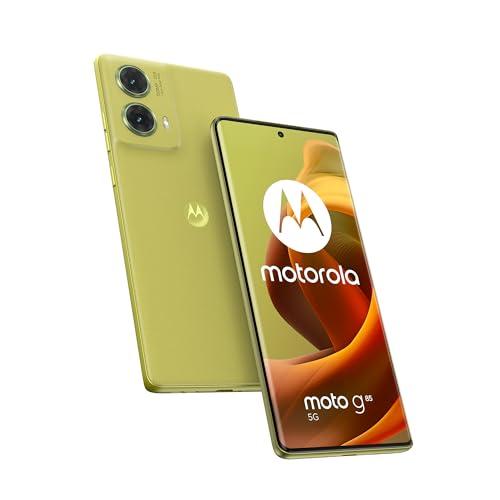 Motorola Moto g85 5G (12/256GB, Display 6.67'' pOLED FHD+ HiD 120Hz, Snapdragon 6s Gen 3, Doppia camera 50+8MP, batteria 5000mAh, Dual SIM, Android 14), Olivine