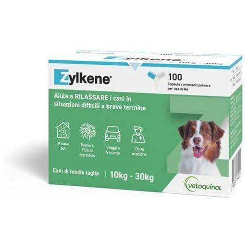 Zylkene Cani 10-30 kg - Rilassante Naturale per Cani in Situazioni di Disagio