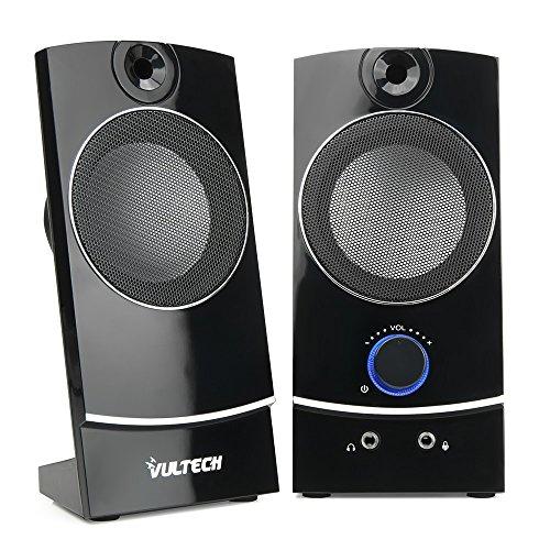 VulTech SP-330 Casse Acustiche 2.0 USB Nere