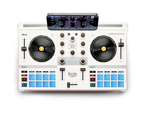 Hercules DJControl Mix Ultra - Controller DJ Portatile per Smartphone (iOS/Android)