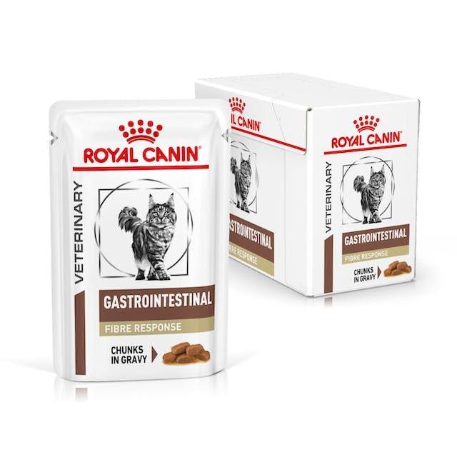 Royal Canin Veterinary Gastrointestinal Fibre Response - Confezione doppia da 24 buste da 85g