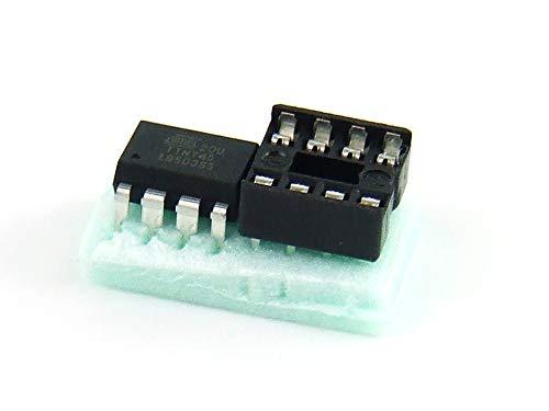 POPESQ® 1 pz. x ATTINY45-20PU MCU compatibile con Arduino con Zoccolo #A9