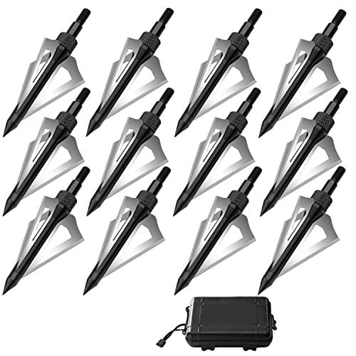 KOUHA 12 Punte Freccia 100 Grani per Balestra e Archi